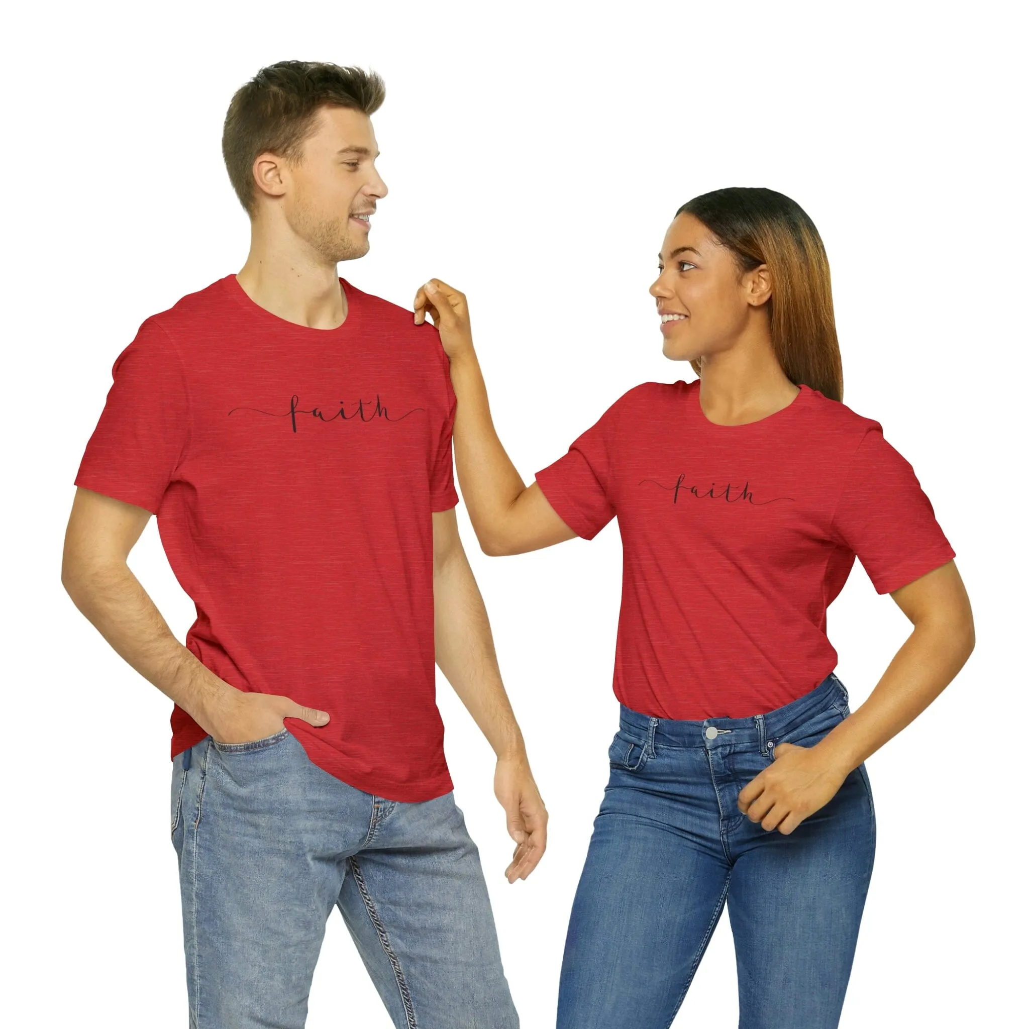 "Faith" Bella Canvas Ultra Soft Unisex Jersey Short Sleeve Tee