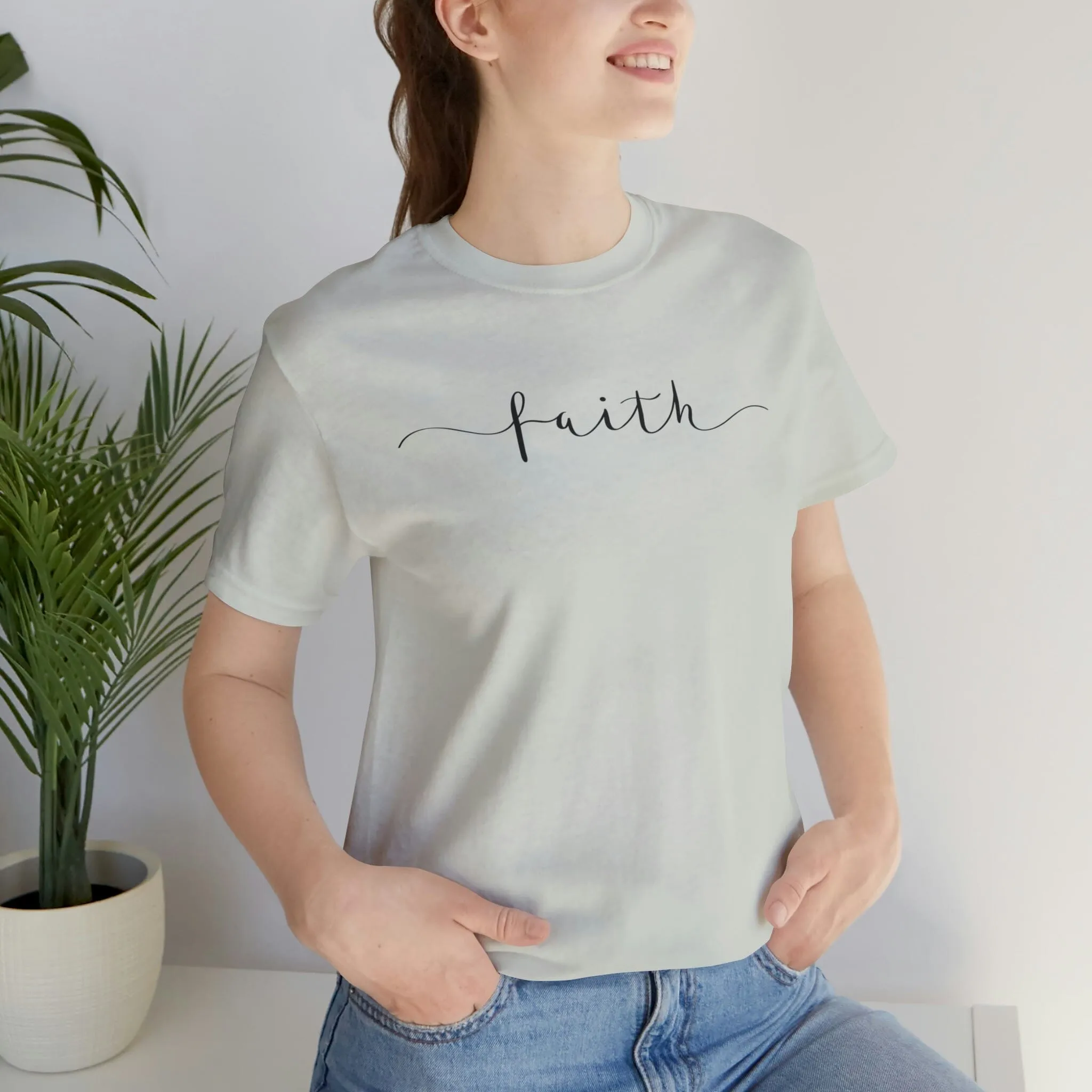 "Faith" Bella Canvas Ultra Soft Unisex Jersey Short Sleeve Tee