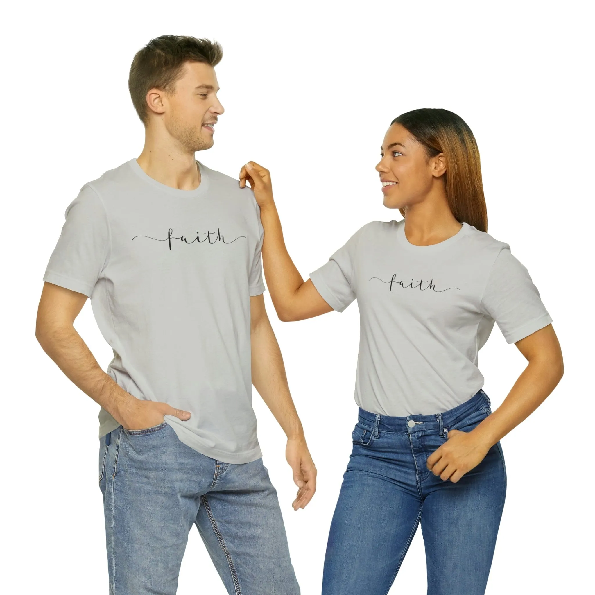 "Faith" Bella Canvas Ultra Soft Unisex Jersey Short Sleeve Tee