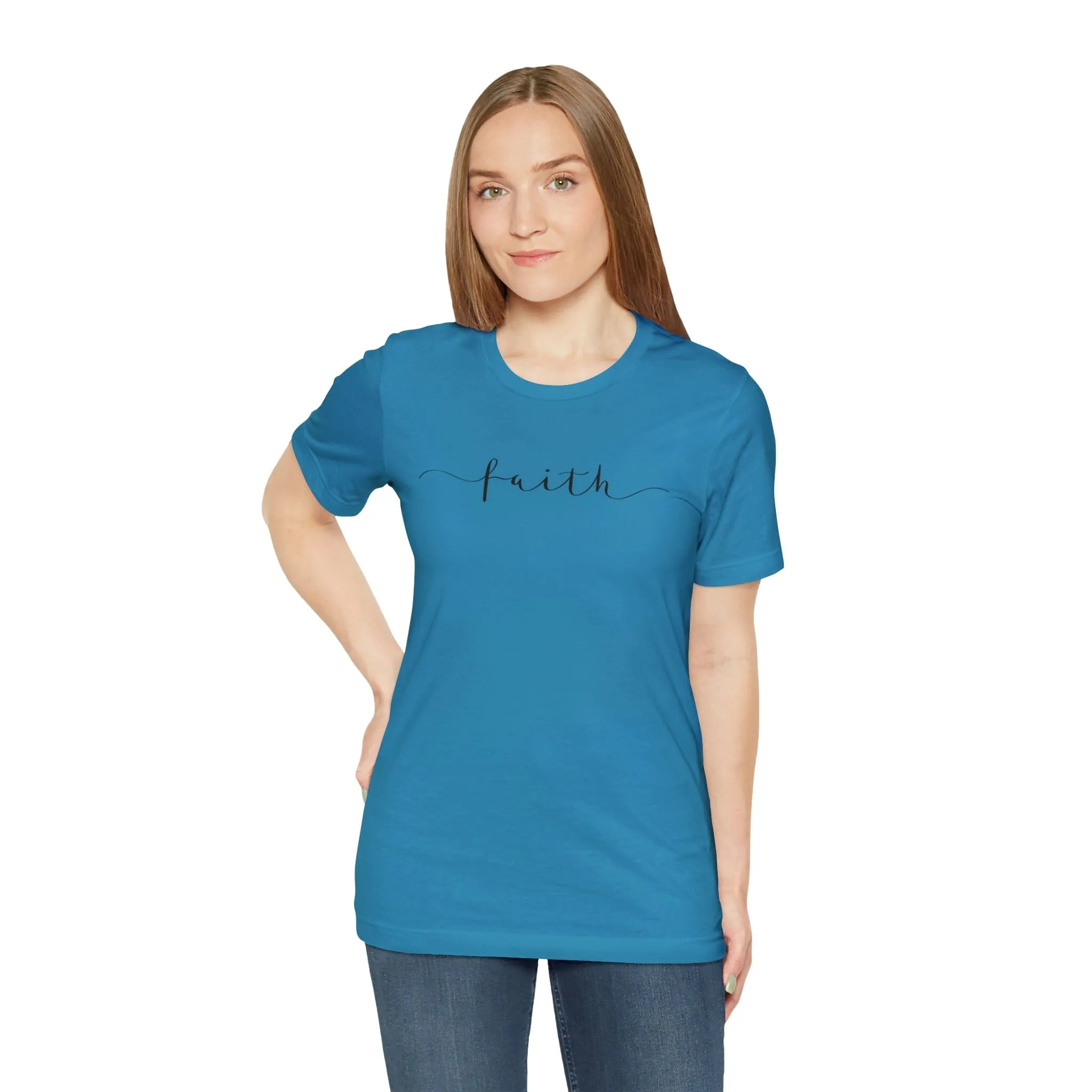 "Faith" Bella Canvas Ultra Soft Unisex Jersey Short Sleeve Tee