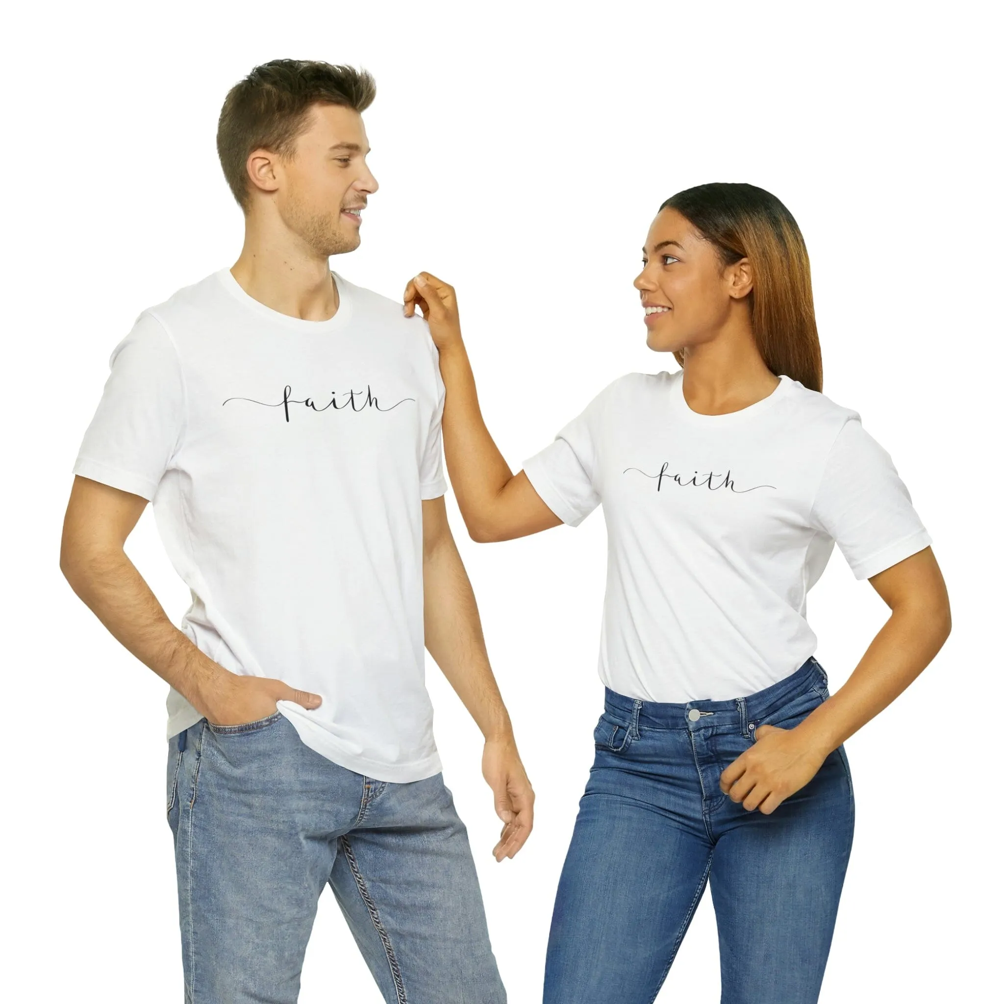 "Faith" Bella Canvas Ultra Soft Unisex Jersey Short Sleeve Tee