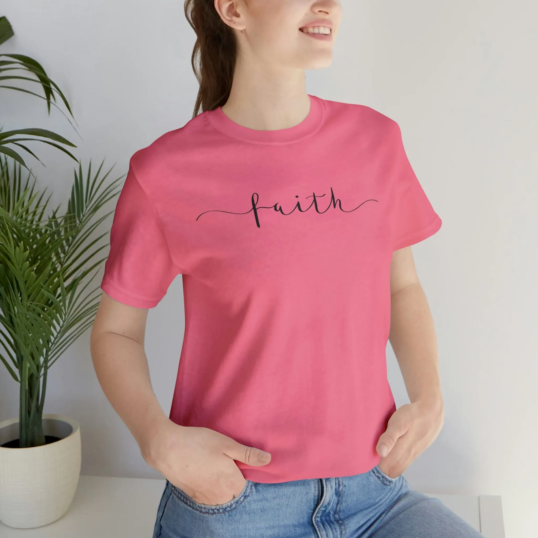 "Faith" Bella Canvas Ultra Soft Unisex Jersey Short Sleeve Tee