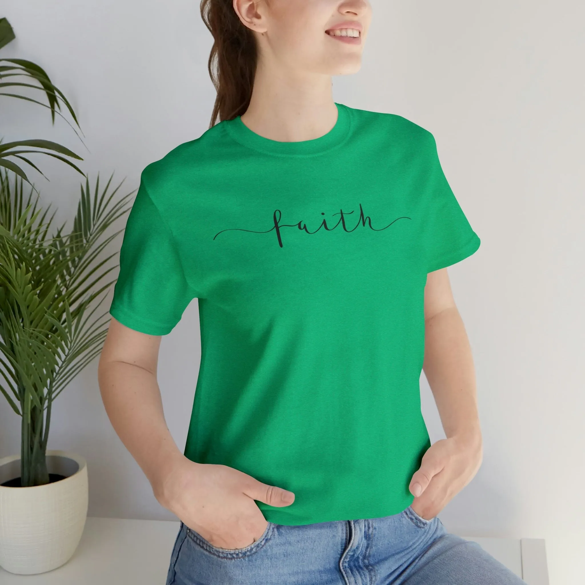 "Faith" Bella Canvas Ultra Soft Unisex Jersey Short Sleeve Tee