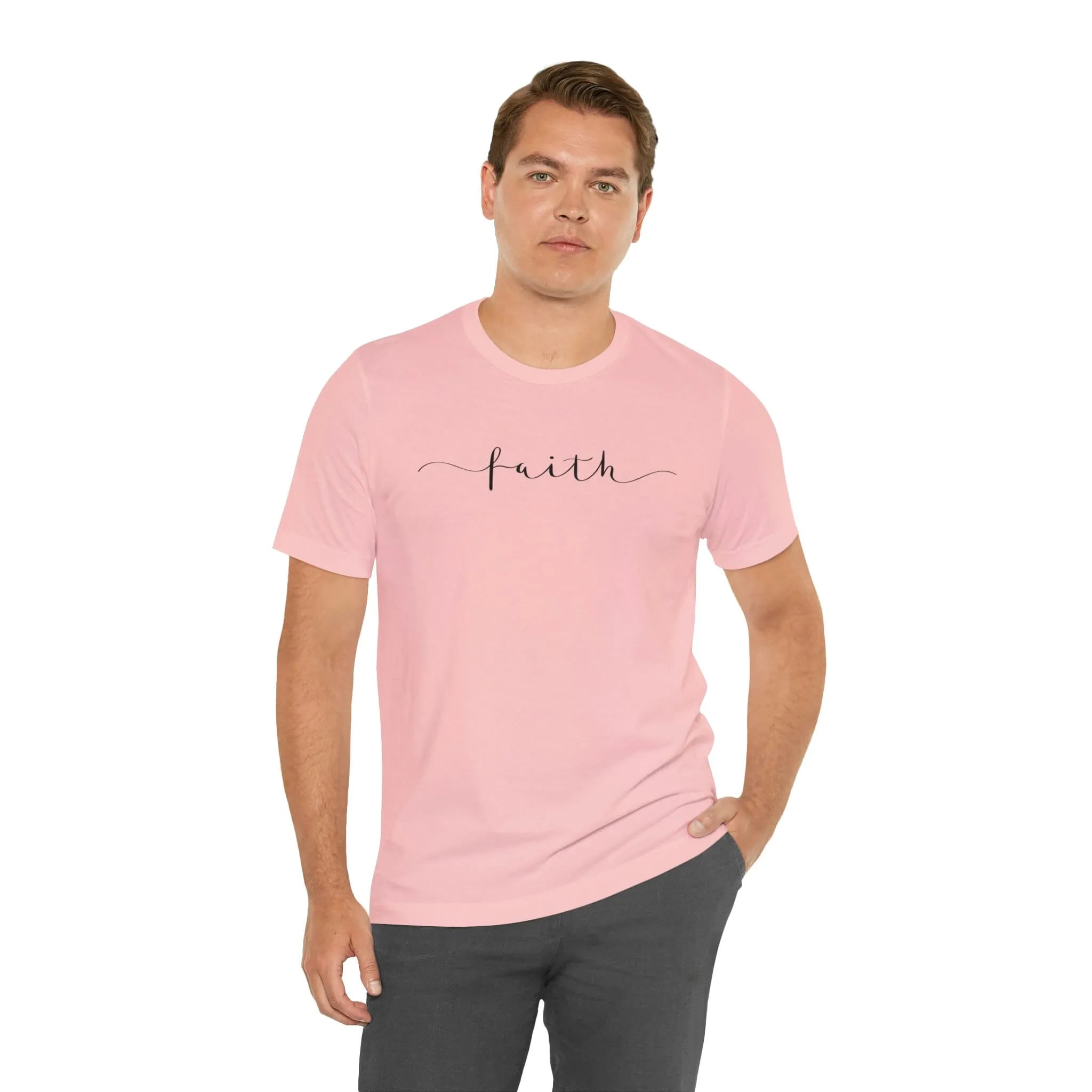 "Faith" Bella Canvas Ultra Soft Unisex Jersey Short Sleeve Tee