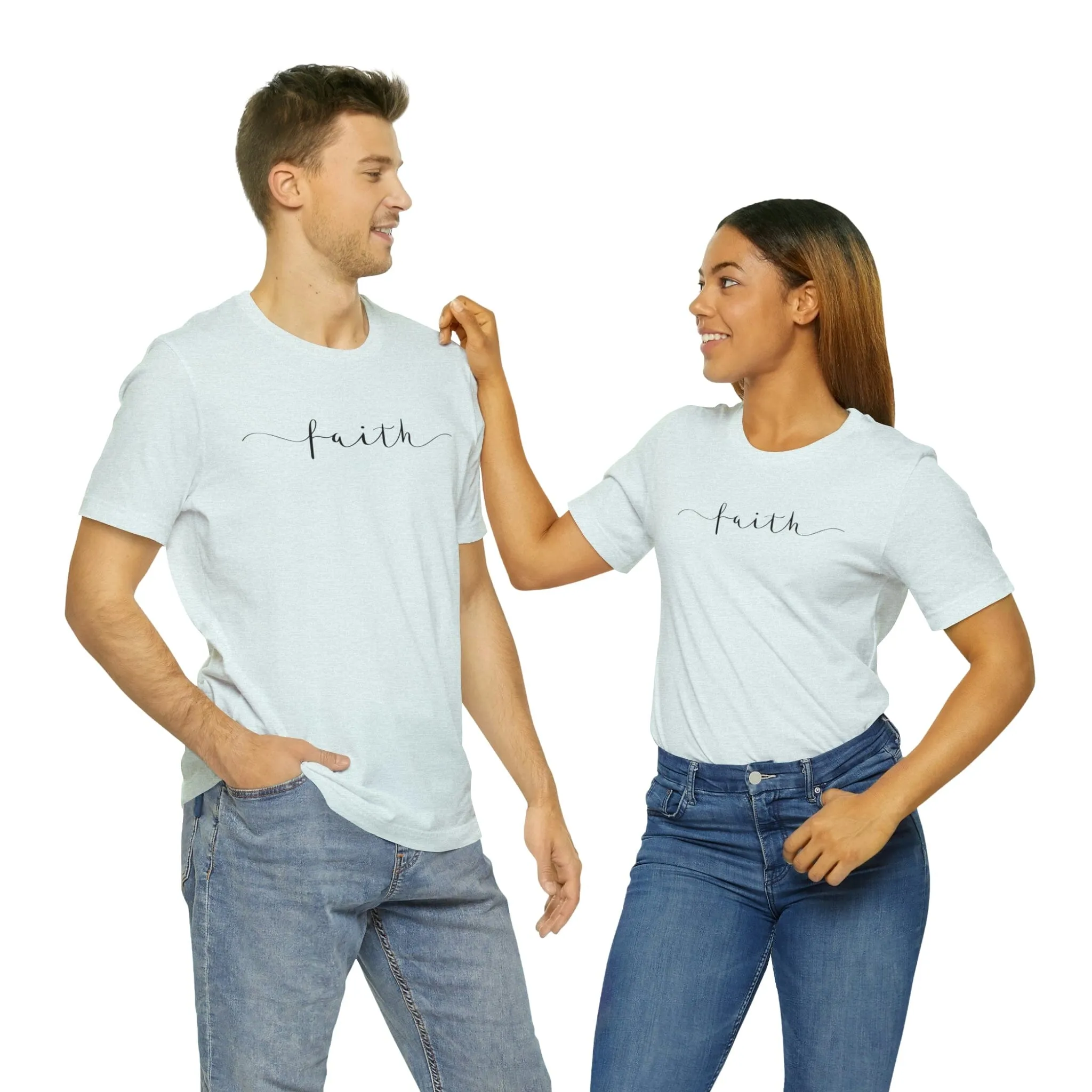 "Faith" Bella Canvas Ultra Soft Unisex Jersey Short Sleeve Tee