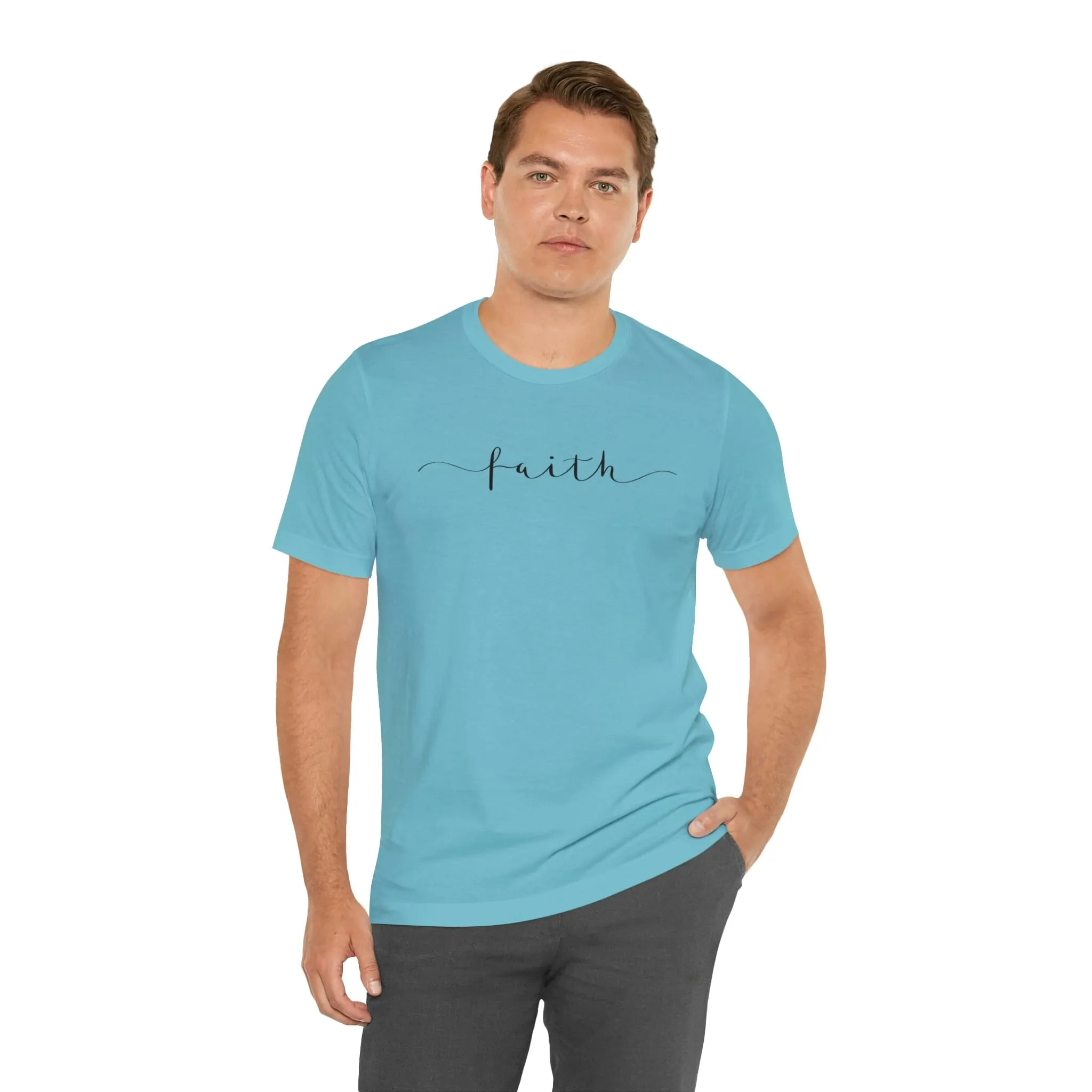 "Faith" Bella Canvas Ultra Soft Unisex Jersey Short Sleeve Tee