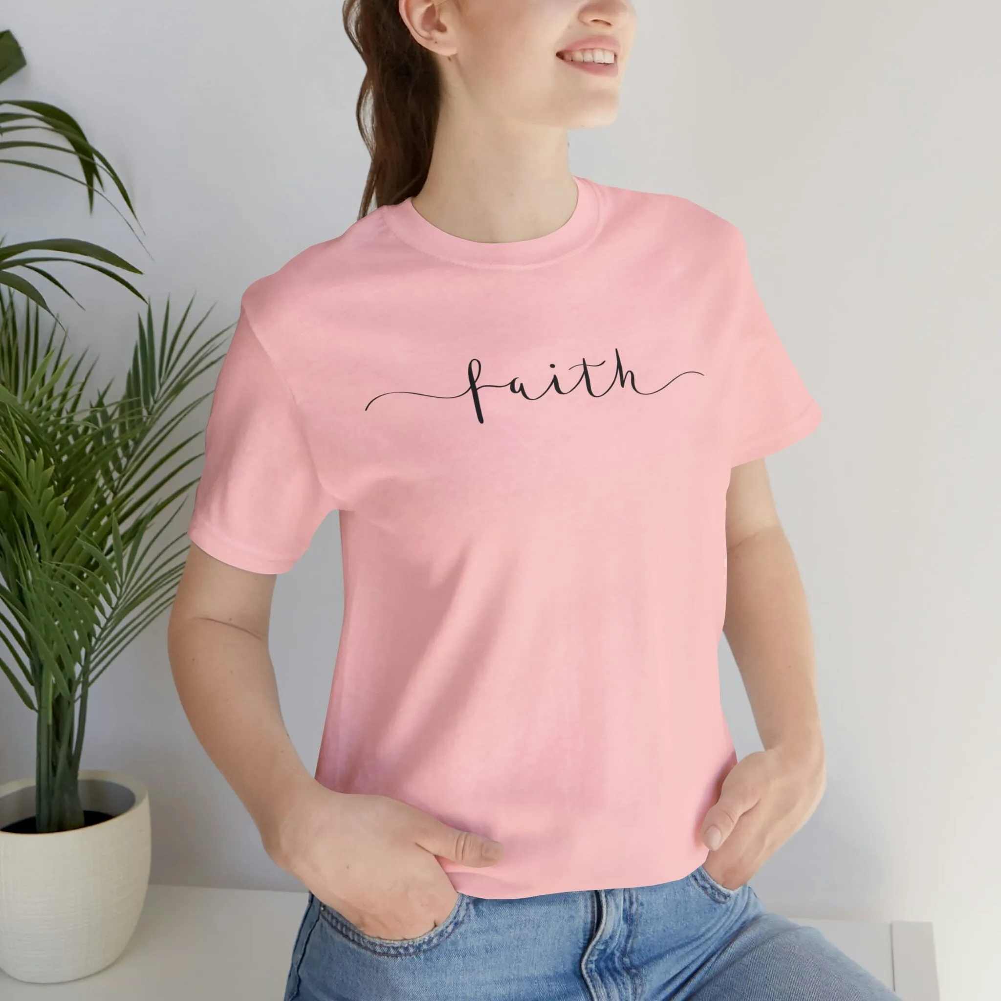 "Faith" Bella Canvas Ultra Soft Unisex Jersey Short Sleeve Tee