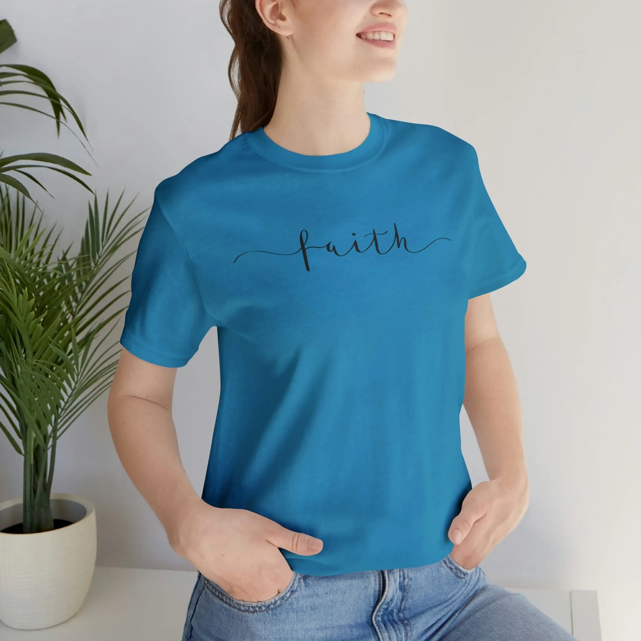 "Faith" Bella Canvas Ultra Soft Unisex Jersey Short Sleeve Tee