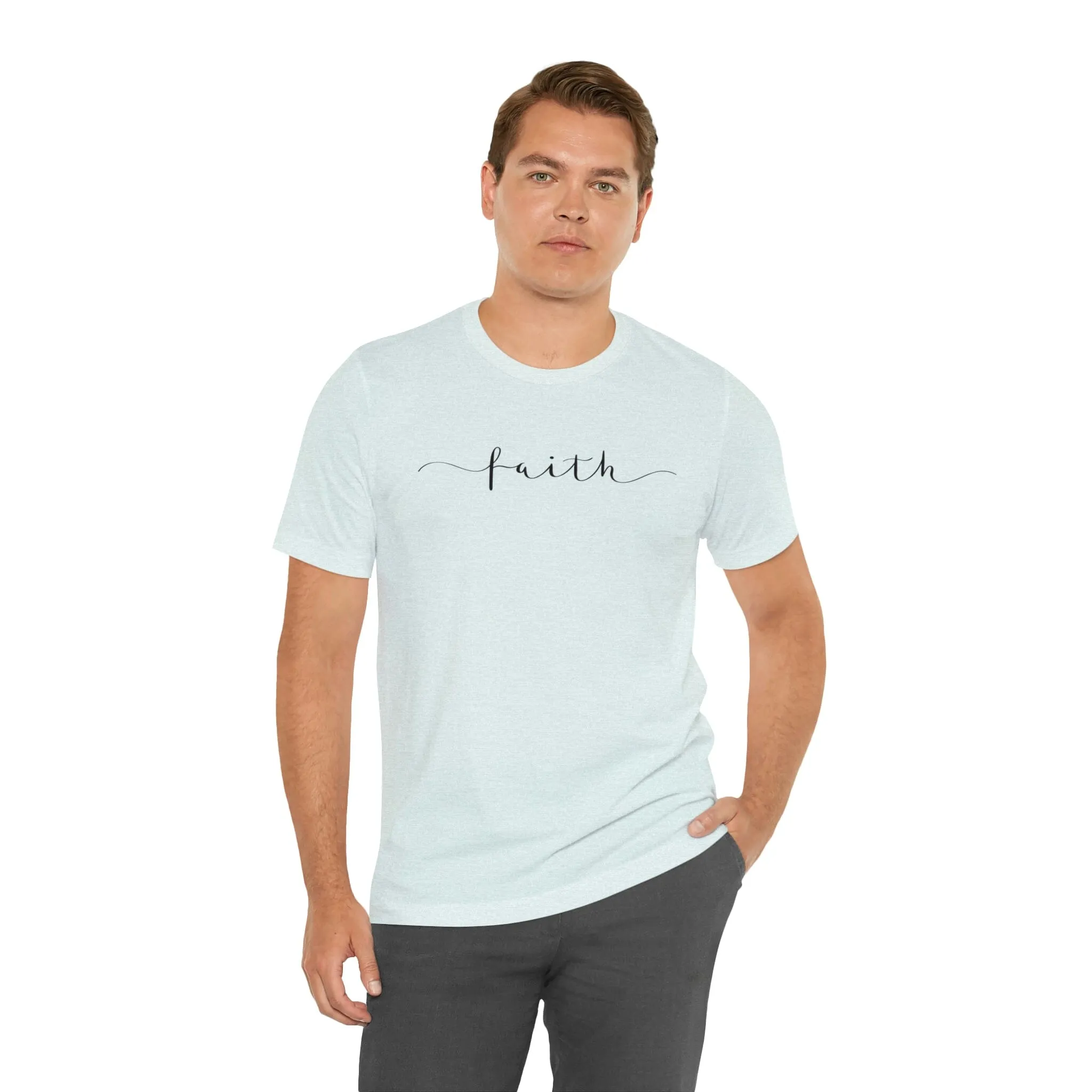 "Faith" Bella Canvas Ultra Soft Unisex Jersey Short Sleeve Tee