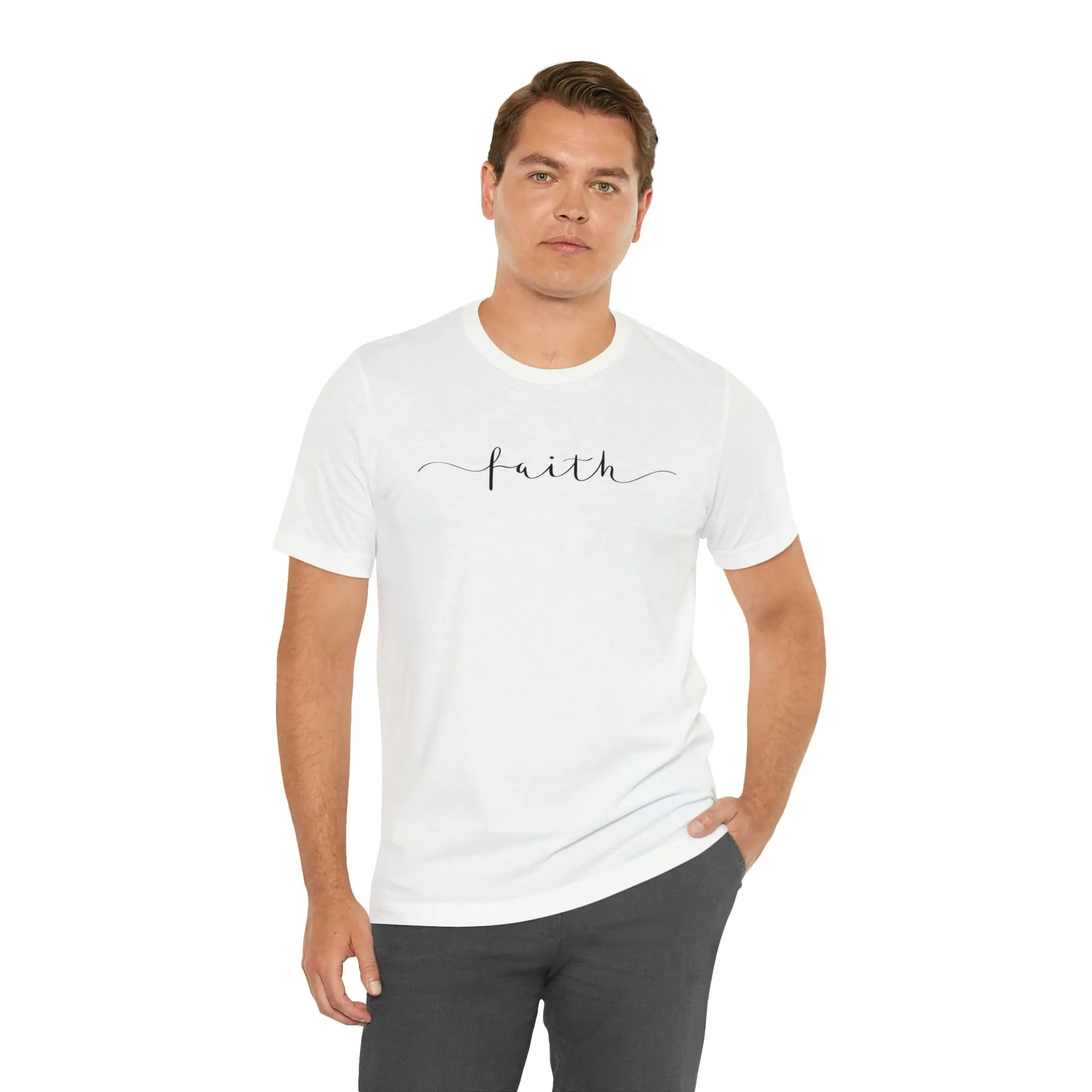 "Faith" Bella Canvas Ultra Soft Unisex Jersey Short Sleeve Tee