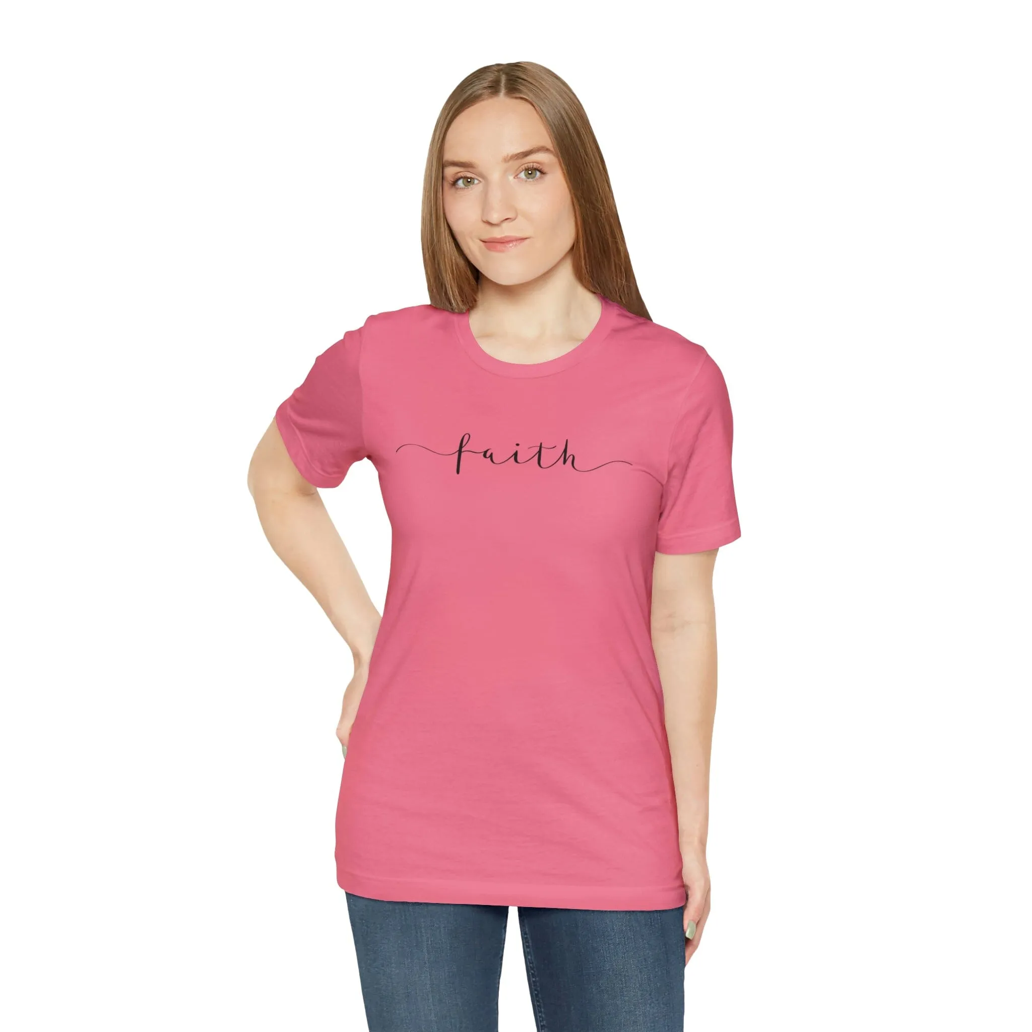 "Faith" Bella Canvas Ultra Soft Unisex Jersey Short Sleeve Tee