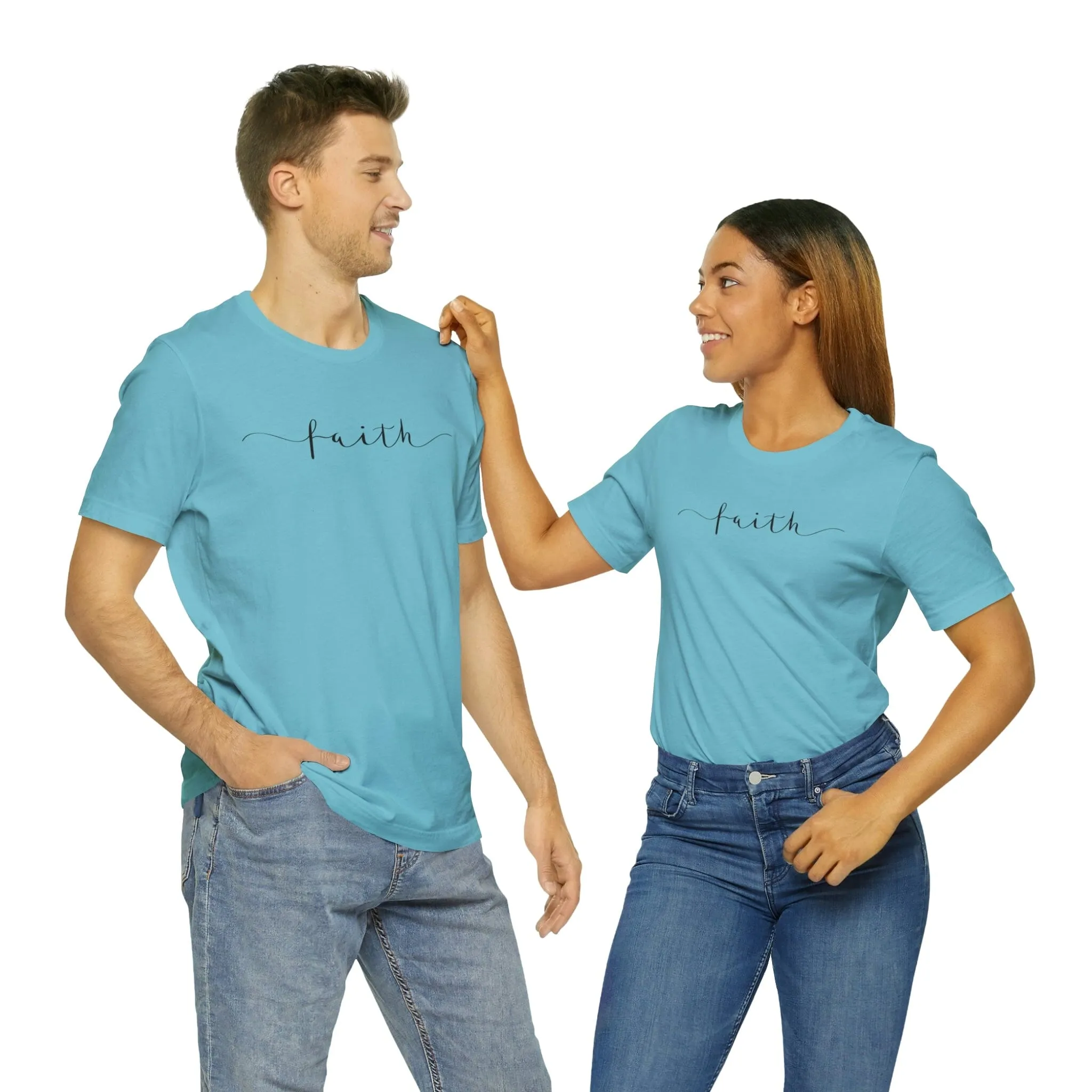 "Faith" Bella Canvas Ultra Soft Unisex Jersey Short Sleeve Tee