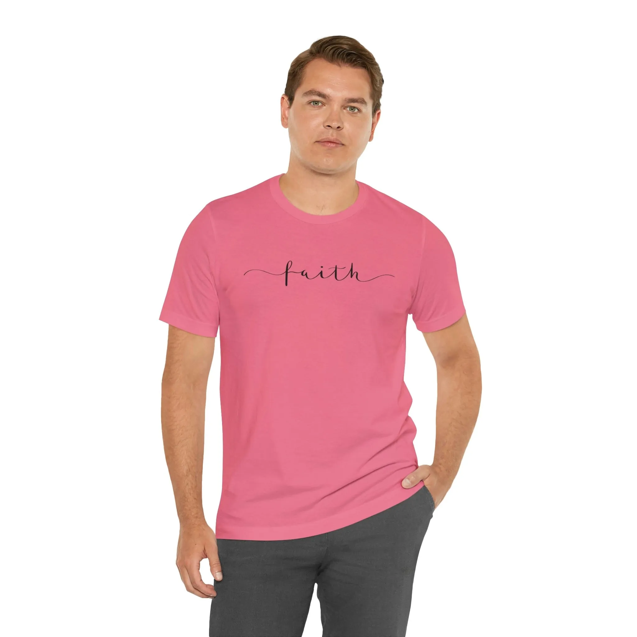 "Faith" Bella Canvas Ultra Soft Unisex Jersey Short Sleeve Tee