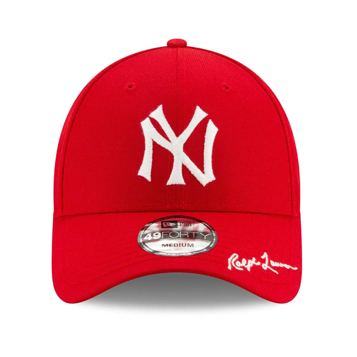   Ralph Lauren New York Yankees 49FORTY Cap 'Scarlet'