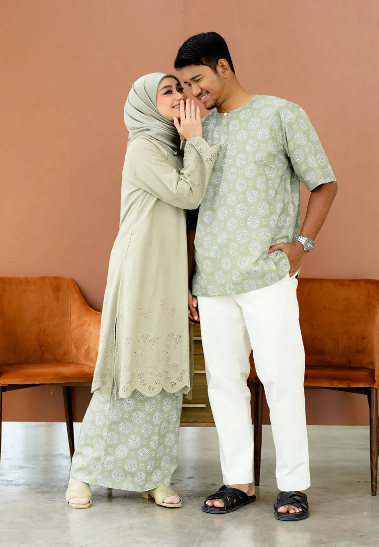 Seirama Kurung (Sage Green)