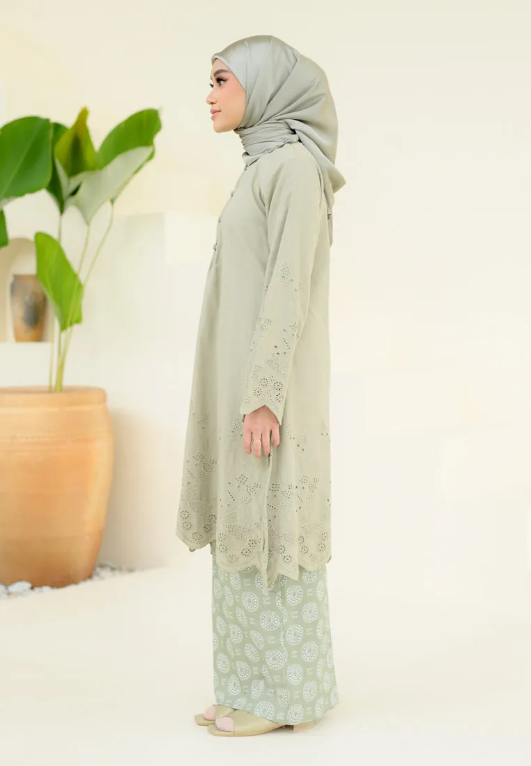 Seirama Kurung (Sage Green)