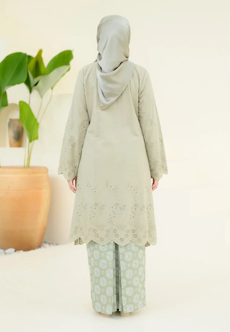 Seirama Kurung (Sage Green)