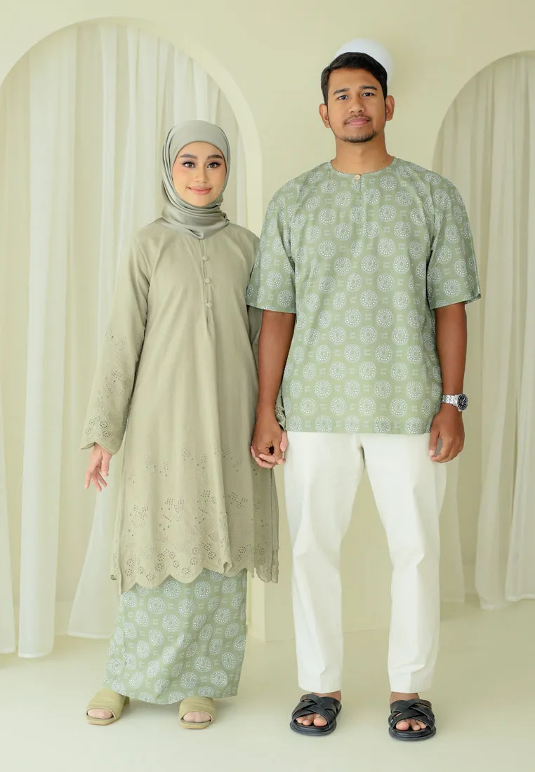 Seirama Kurung (Sage Green)