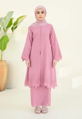 Seiring Kurung (Dusty Pink)