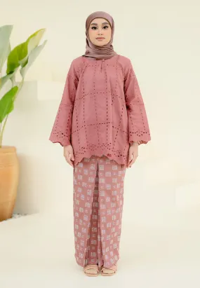 Senada Kurung (Dusty Pink)