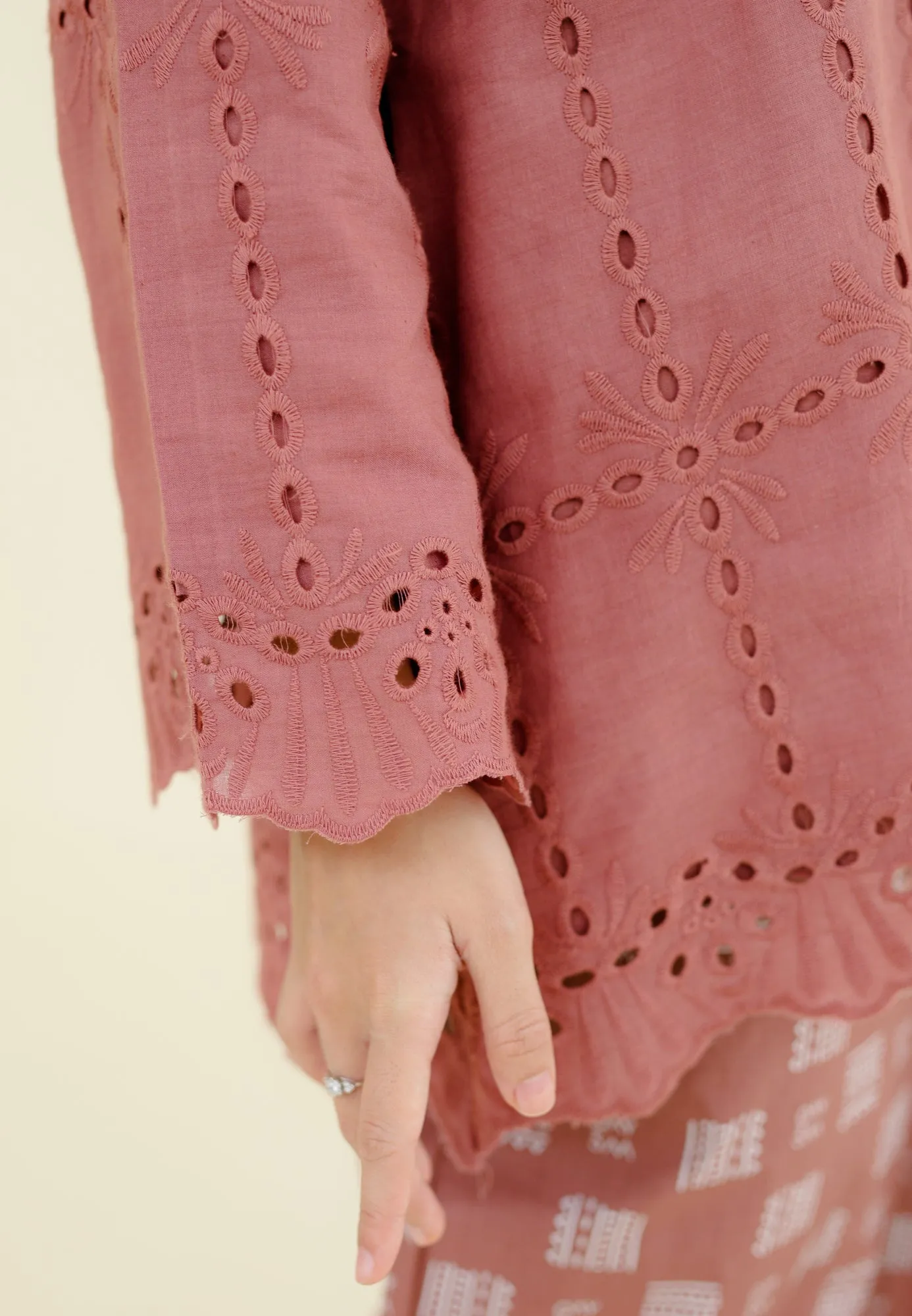 Senada Kurung (Dusty Pink)