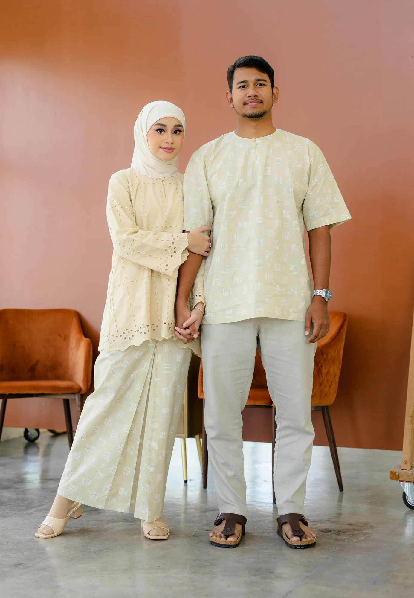 Senada Kurung (Milky Cream)