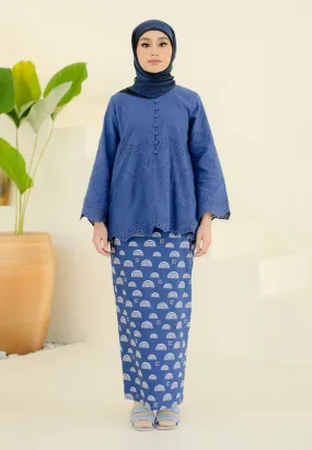 Serupa Kurung (Midnight Blue)