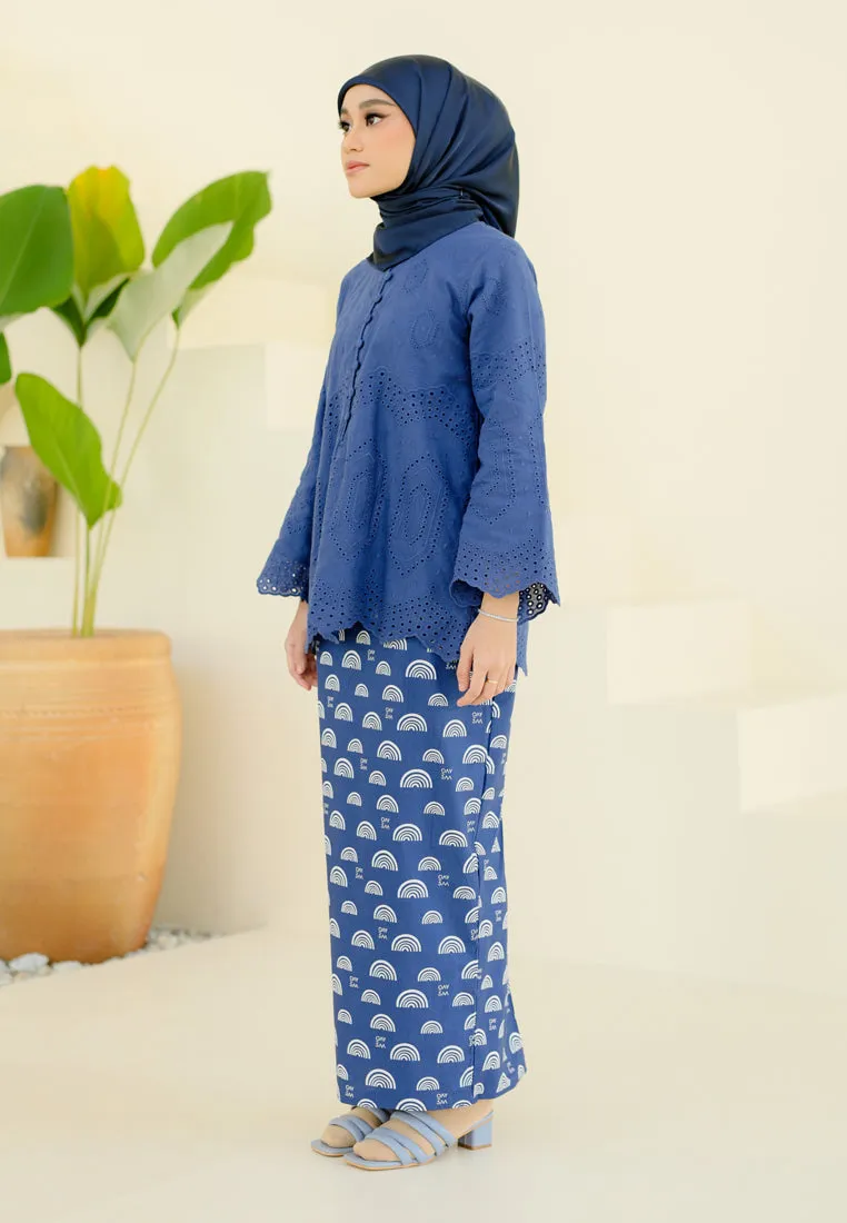 Serupa Kurung (Midnight Blue)