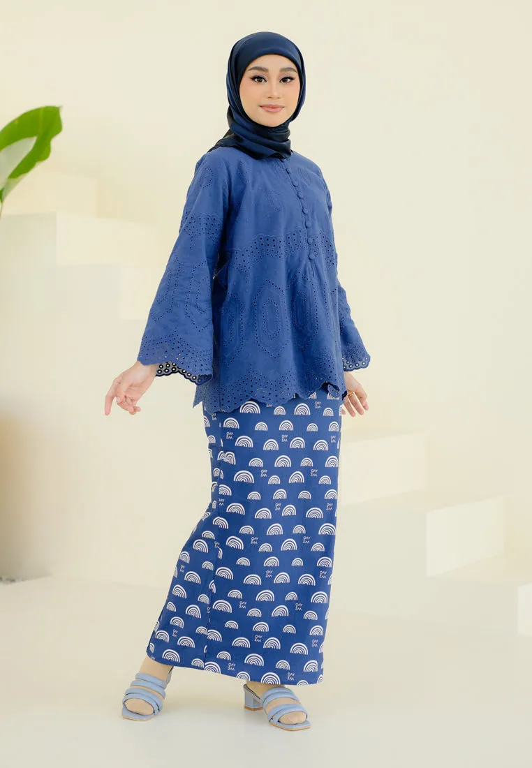 Serupa Kurung (Midnight Blue)