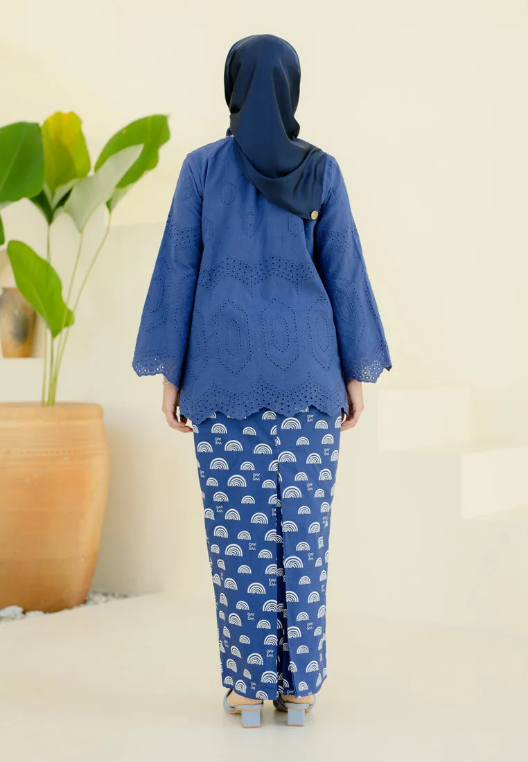 Serupa Kurung (Midnight Blue)