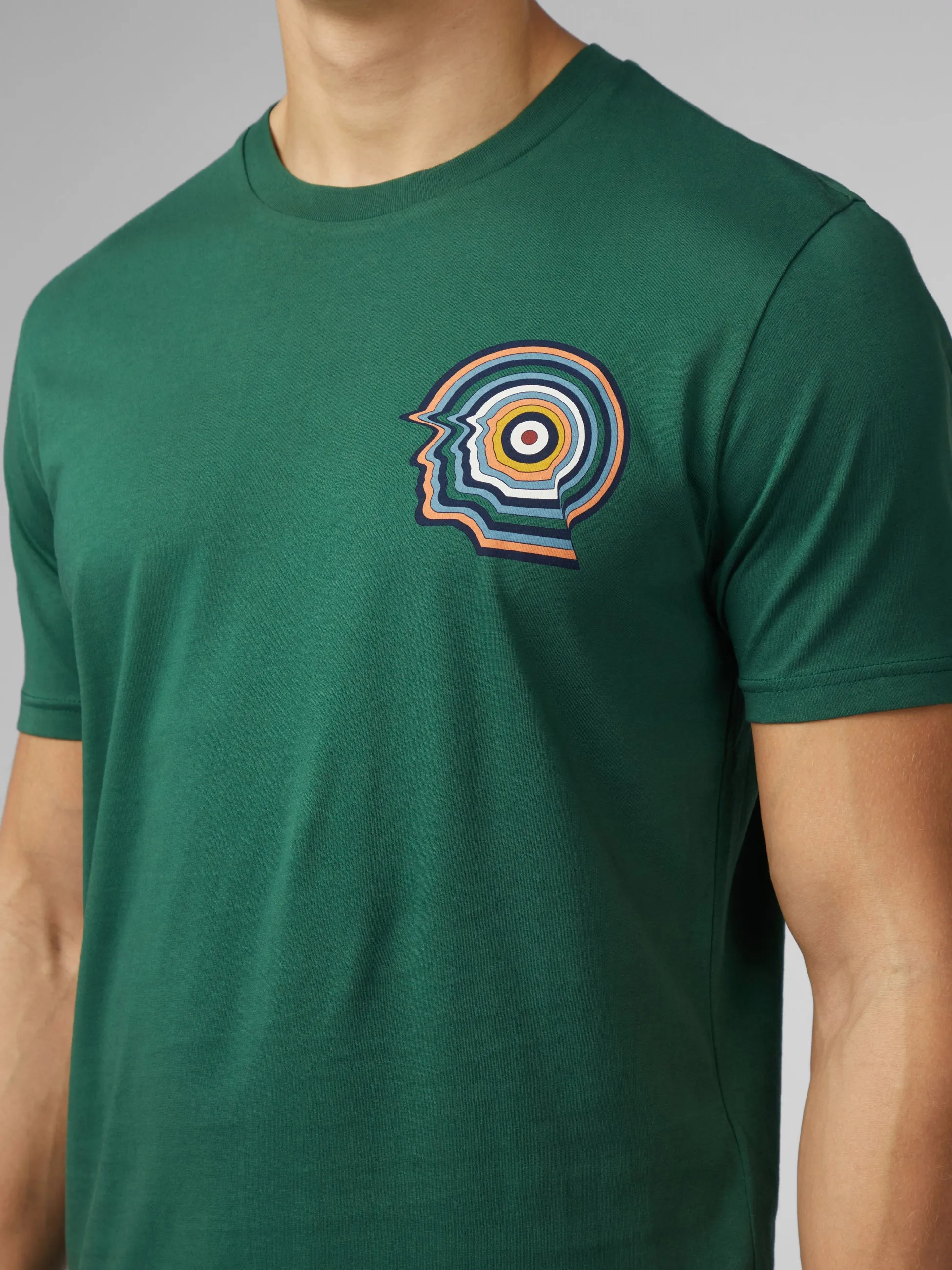 Signature Mod Head Tee - Green