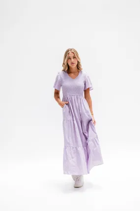 Tayla Dress in Lilac