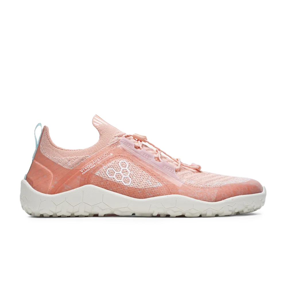 Vivobarefoot Primus Trail Knit FG Womens Peach Melba