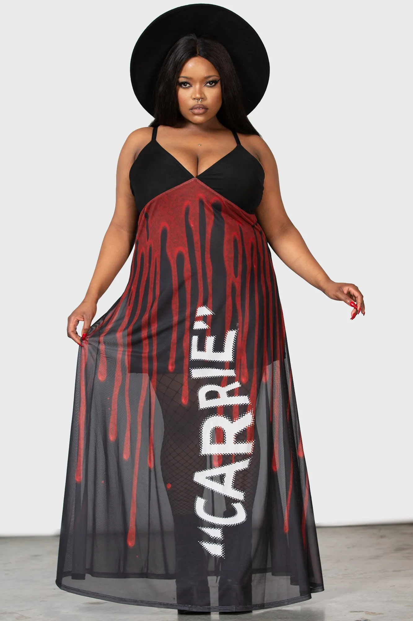 Warned Maxi Dress [PLUS]