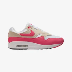 womens nike air max 1 (white/aster pink)